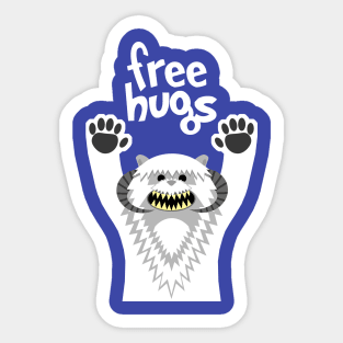 Wampa Hugs Sticker